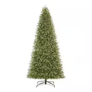 12 ft. Jackson Noble Fir LED Pre-Lit Artificial Christmas Tree | The Home Depot