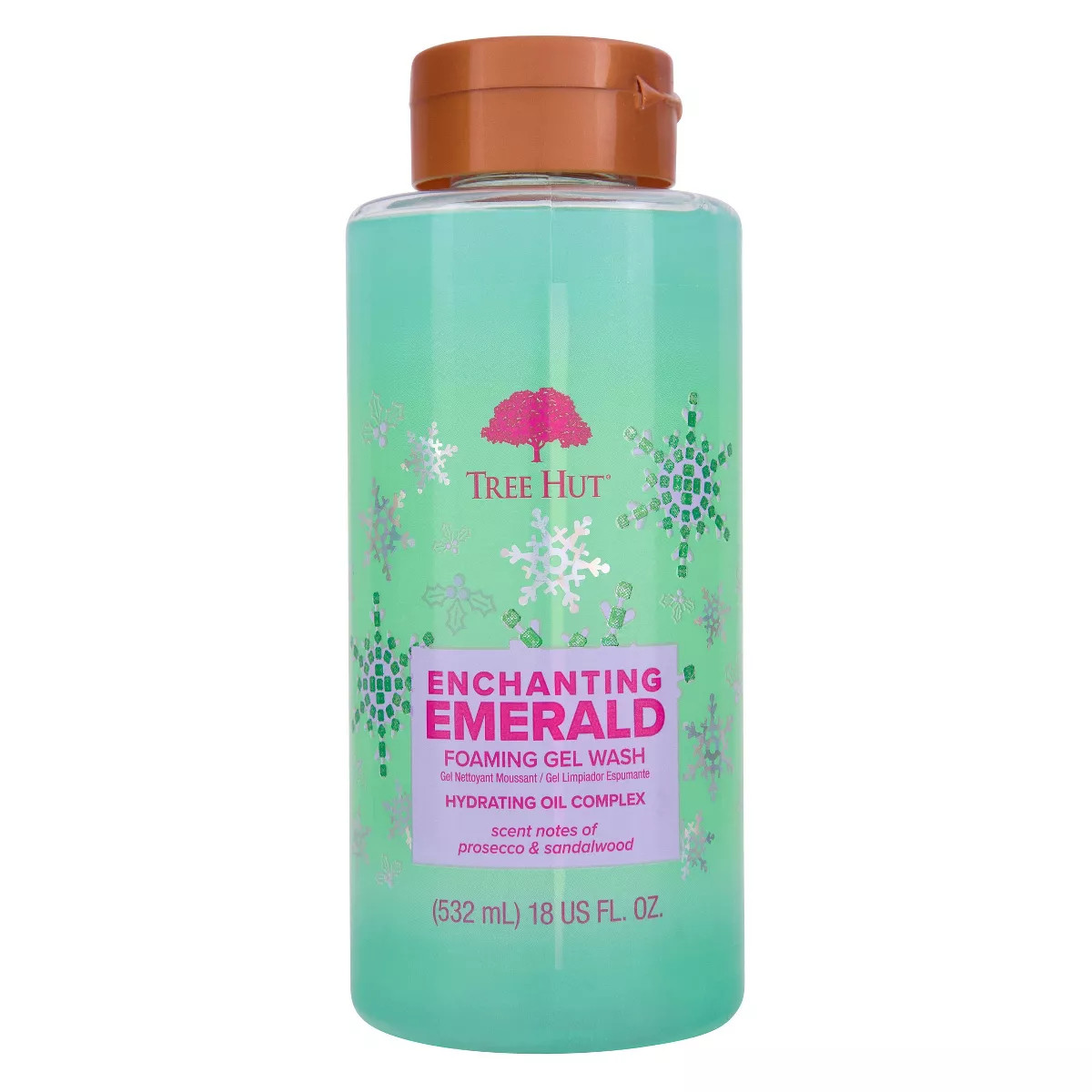 Tree Hut Enchanting Emerald Foaming Gel Body Wash - 18  fl oz | Target
