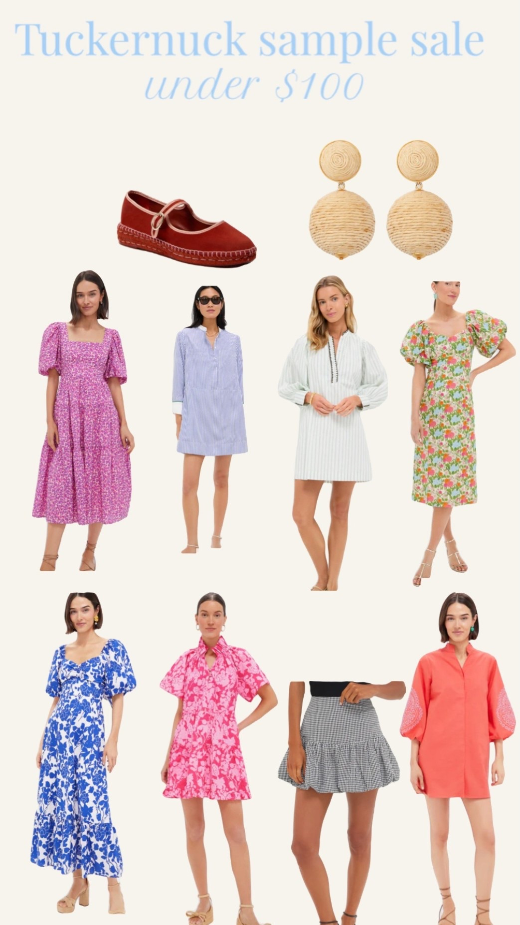 Tuckernuck sample sale!! All my finds are under $100