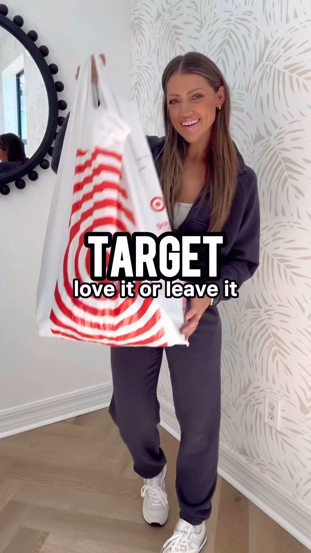 I’m wearing my true size S in every item except the matching set— I went down a size to XS in that! The grey top with a built in bra is a GAME-CHANGER 👏🏻 Target: can you make us one in every color?? 😂 #targetrun #activewear #athleisure #springbreak 

