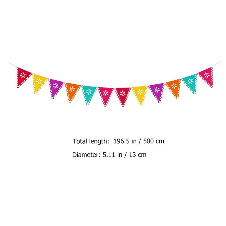 Party Mexican Fiesta Banners De Banner Hanging Supplies Day The Dead Mayo Dia Los Decorations Mue... | Walmart (US)