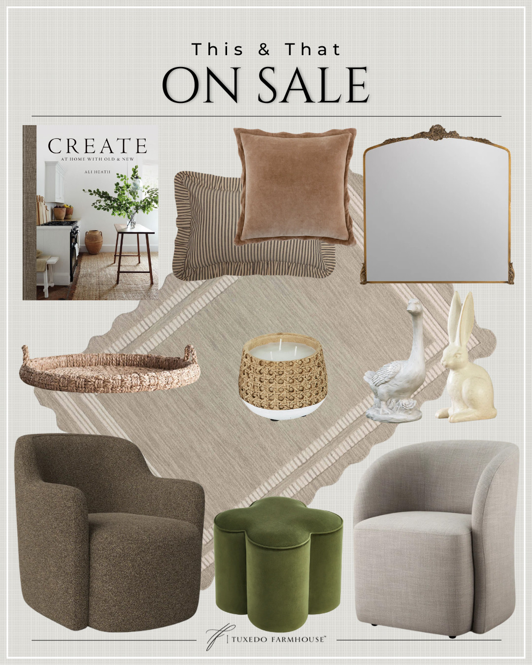 These on-sale pieces offer an opportunity to layer your home with intention—combining soft upholstery, natural fibers, and subtle decorative accents that create depth without excess. Each item feels thoughtfully chosen, contributing to a space that is both inviting and quietly refined. 

 #LTKSeasonal #LTKHome #LTKSaleAlert
