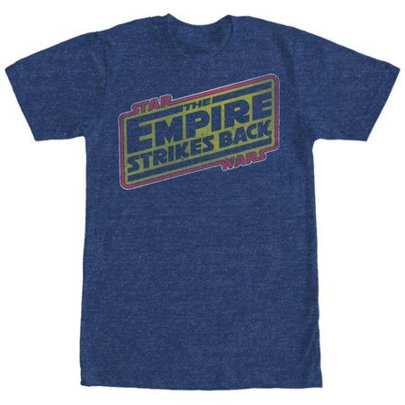 Star Wars- Empire Strikes Back Logo Apparel T-Shirt | Walmart (US)