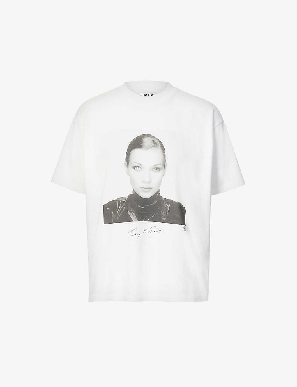 Ida graphic-print cotton-jersey T-shirt | Selfridges