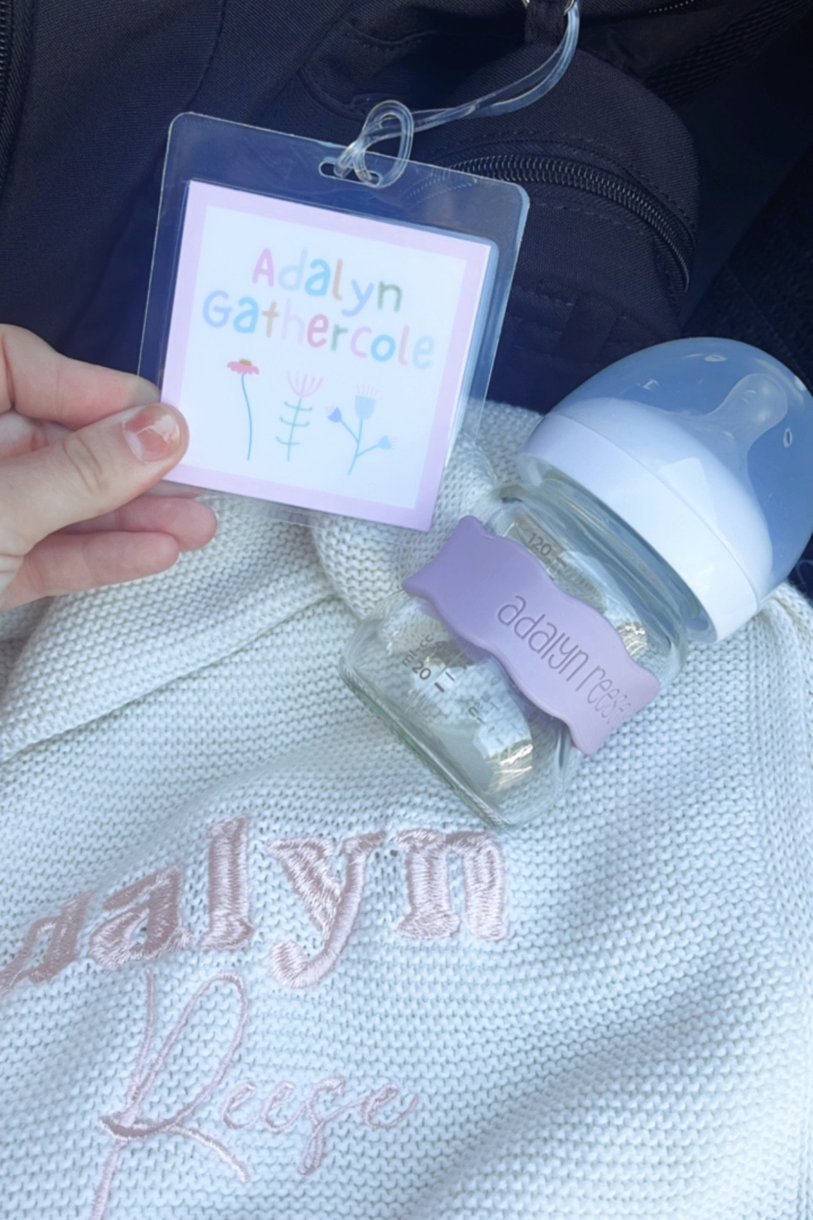 all the personalized things for the church nursery! we try to make it as easy as we can for the church ladies to keep our baby’s things together. linked her outfit from today and our other monogrammed blanket, too!

baby girl. church. diaper bag essentials. baby registry. girl mom  

#LTKBump #LTKBaby #LTKFamily