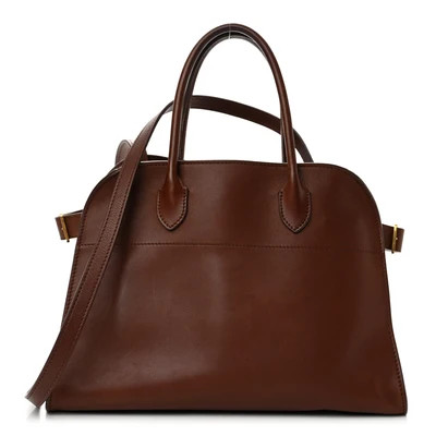 Polished Saddle Calfskin Soft Margaux 12 New Burgundy | FASHIONPHILE (US)