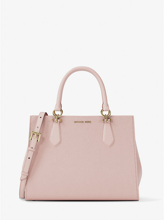 Marilyn Medium Saffiano Leather Satchel | Michael Kors US