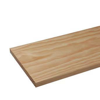 RELIABILT 1-in x 10-in x 12-ft Unfinished Pine Board | Lowe's