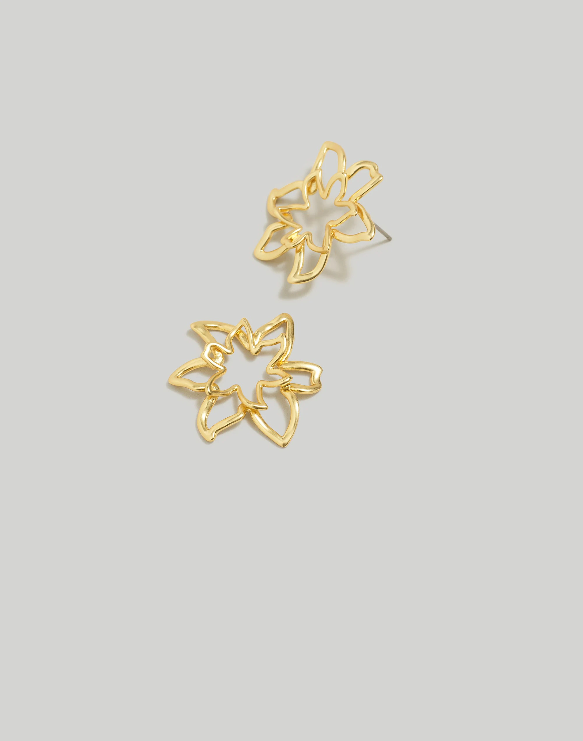 Wire Flower Stud Earrings | Madewell