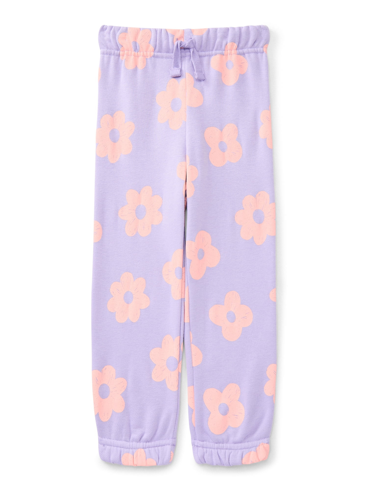 Wonder Nation Toddler Girls Fleece Jogger Pants, Sizes 2T-5T | Walmart (US)