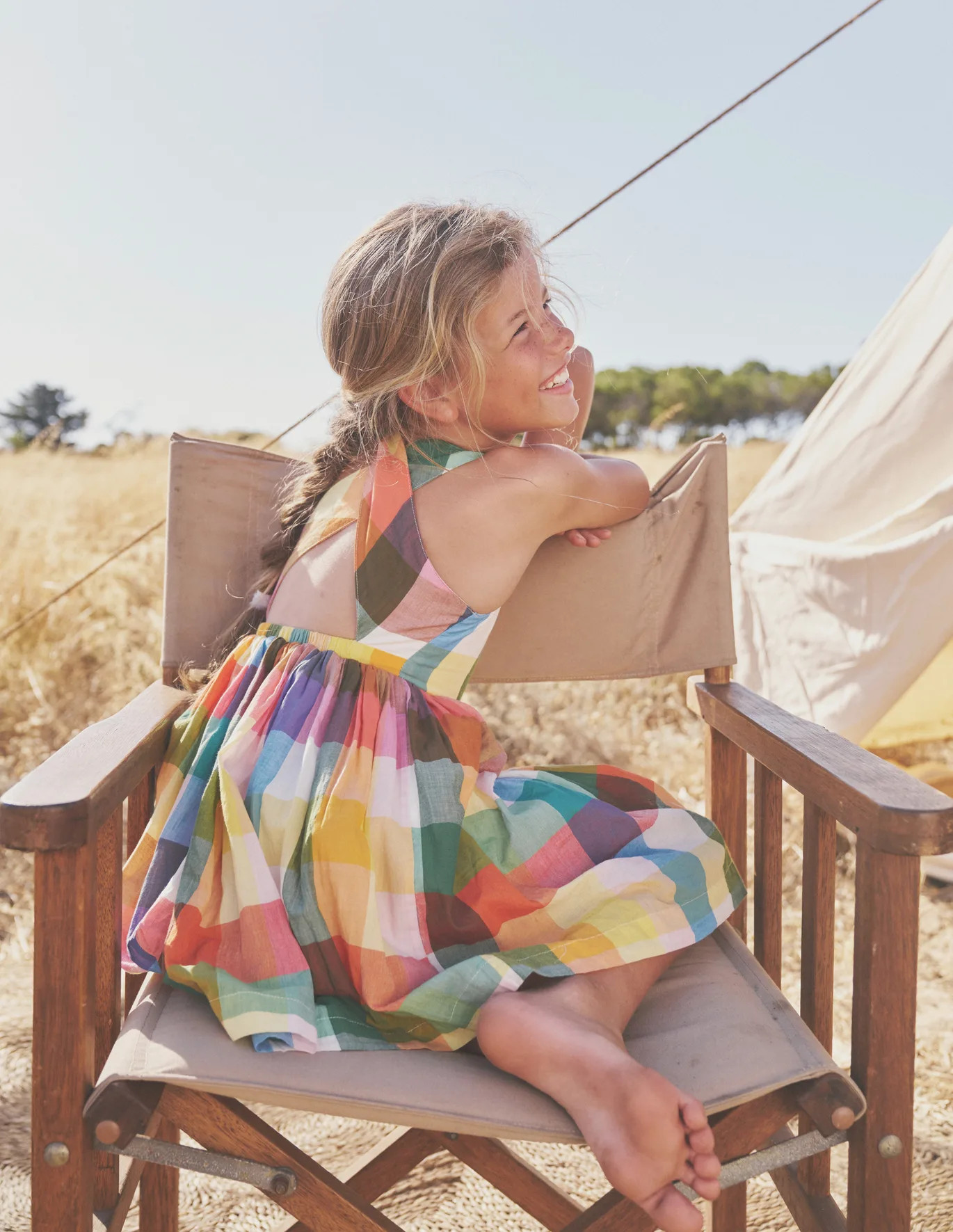 Bright Neon Multi Gingham | Boden (US)