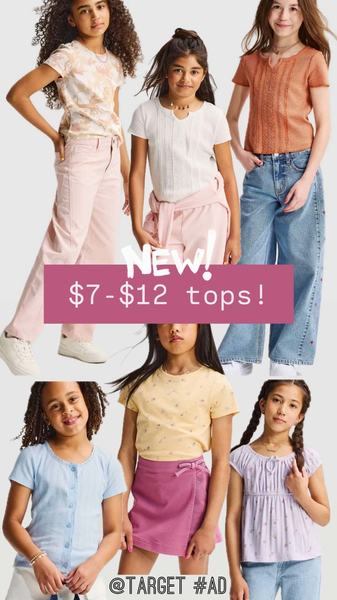 @target dropping the latest and greatest styles for your girl along with fresh fashion for the entire family. #ad #sponsored