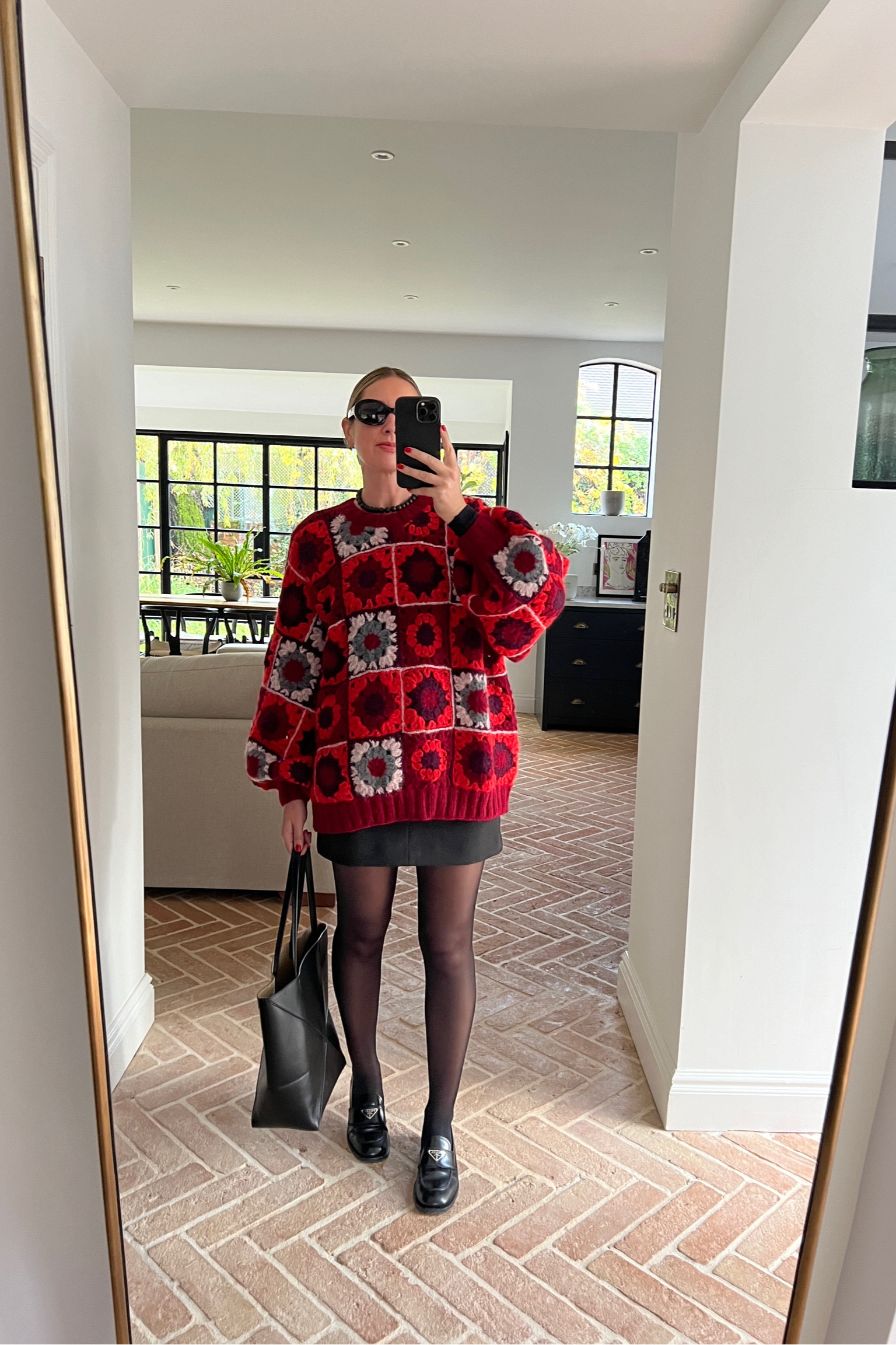 Statement Knitwear + Miniskirts 🖤 
Prada Loafers
Loewe Tote Bag 
Tights 
A/W outfit 
Christmas Outfit Inspo 


#LTKeurope #LTKover40 #LTKstyletip