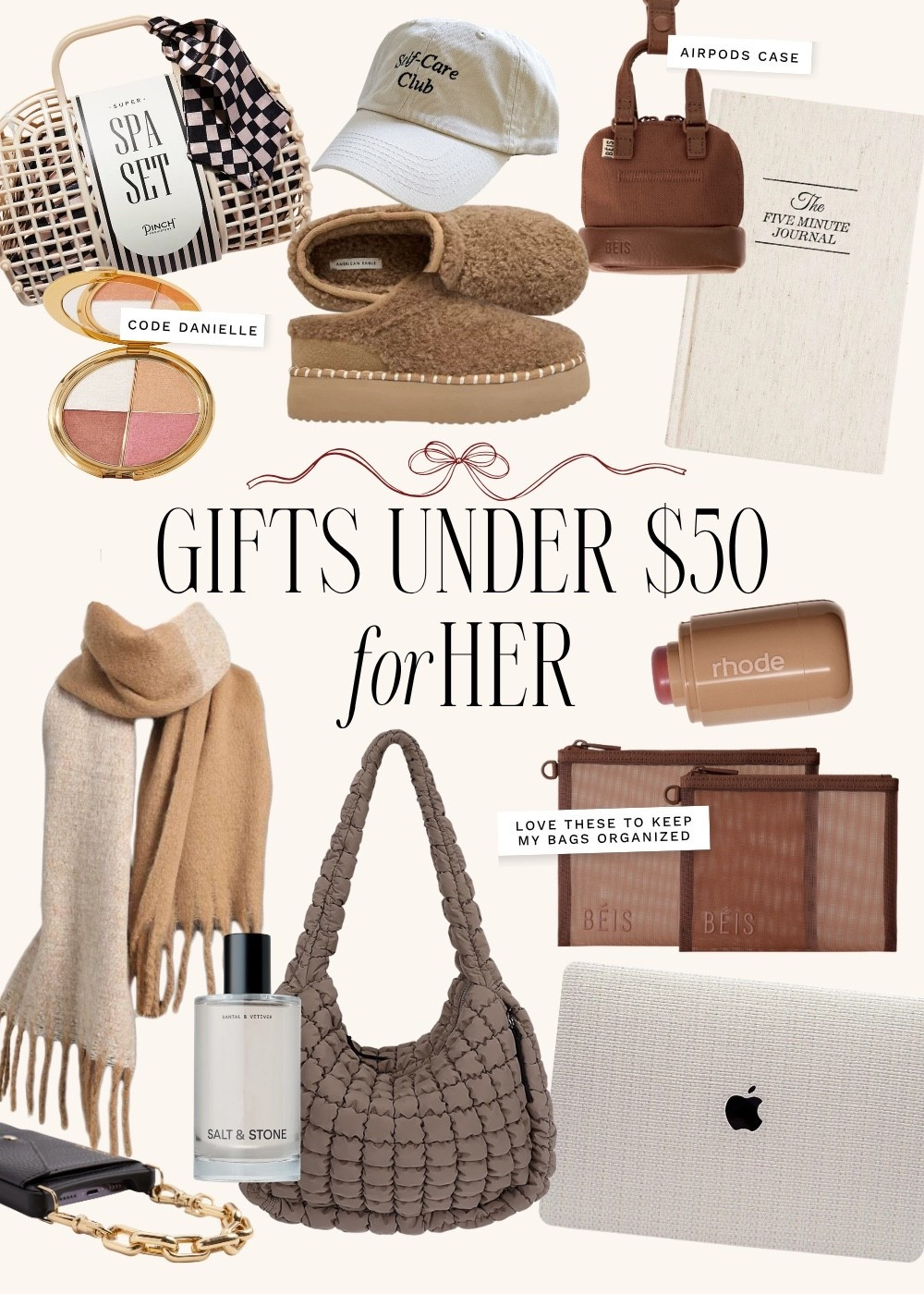 Holiday Gift Guide 🎁 holiday gift guide 2025, affordable gifts for her, gifts under $50 for her, budget friendly gifts, stylish gifts for women, beauty gifts, accessory gifts, cozy home gifts, thoughtful gifts for her, stocking stuffers for her, holiday deals for her, trendy gifts under $50

#LTKGiftGuide #LTKFindsUnder50 #LTKHoliday