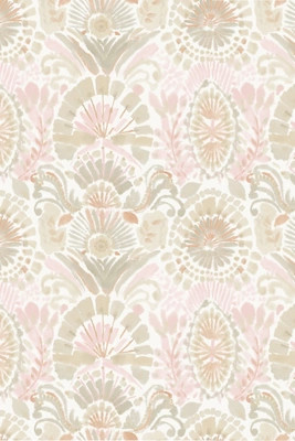 Bohemia Wandering Rose Peel and Stick Wallpaper | Anthropologie (US)