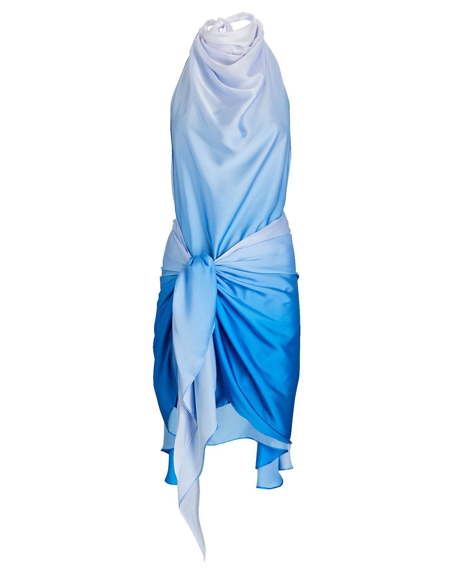 Providencia Ombré Satin Mini Dress | INTERMIX