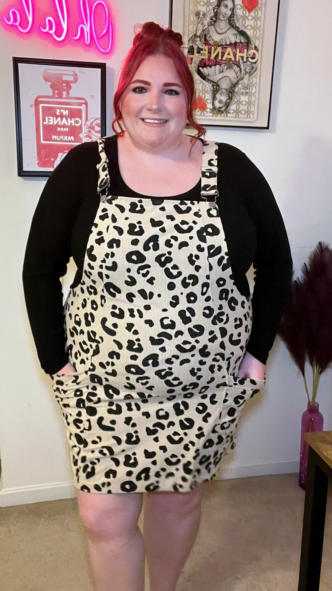 MakeMeChic Plus Size Leopard Corduroy Overalls Dress Try On

#LTKHoliday #LTKSeasonal #LTKPlusSize