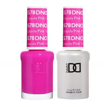 DND 578 Crayola Pink Gel & Matching Polish Set - DND Gel & Lacquer | Walmart (US)