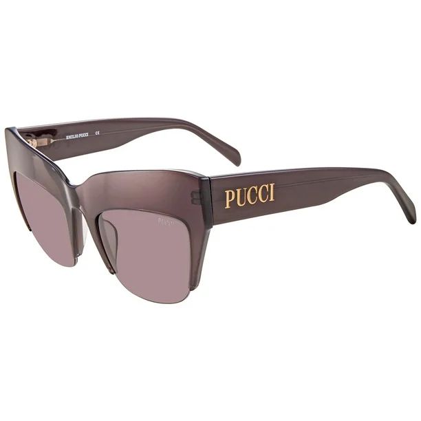 Emilio Pucci Grey Sunglasses EP0138 01A 52 - Walmart.com | Walmart (US)