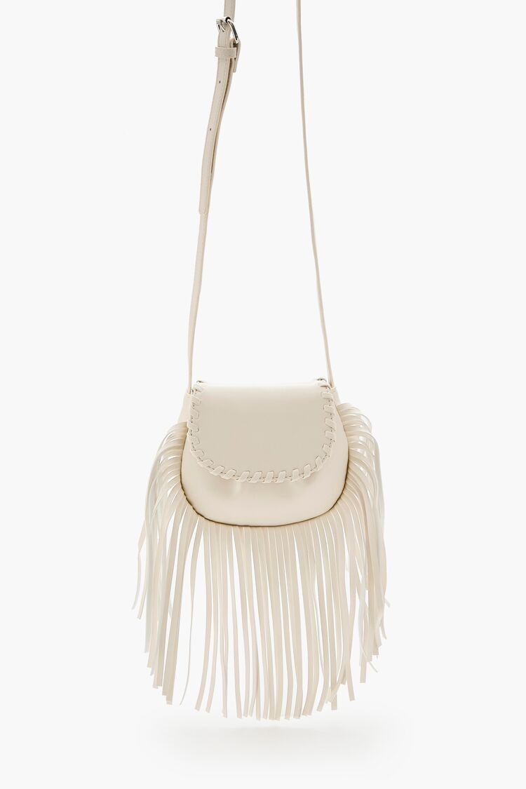 Faux Leather Fringe Crossbody Bag | Forever 21