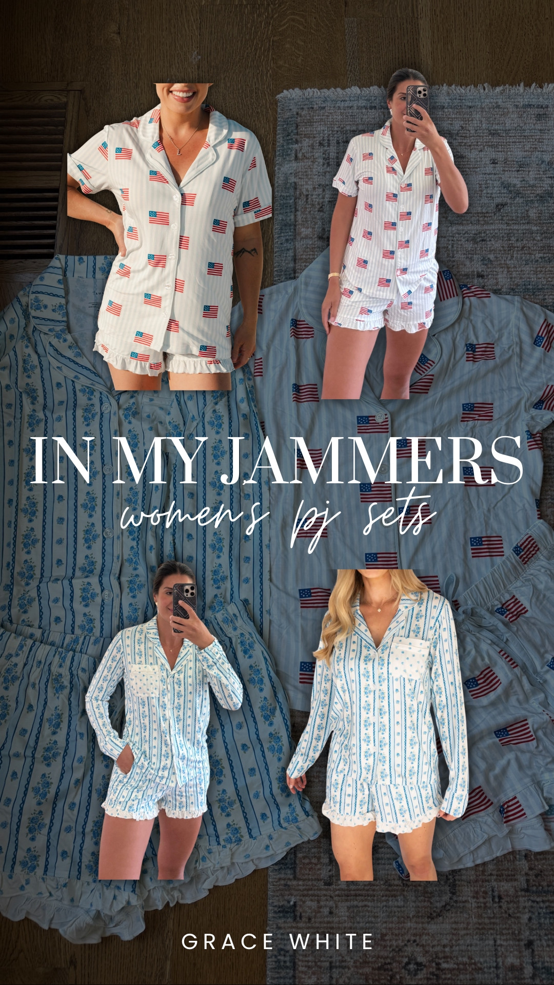 How cute are these sets for spring to summer!!

Tts: M

In my jammers, pjs, pjs for moms, mom pjs, mom pj set, pj set for women, pj set for her, kids pjs, kids pj sets, boys pjs, Memorial Day pjs, Fourth of July pjs, American pjs, boy mom, grace white 

 #LTKmomlife #LTKSeasonal #LTKHome