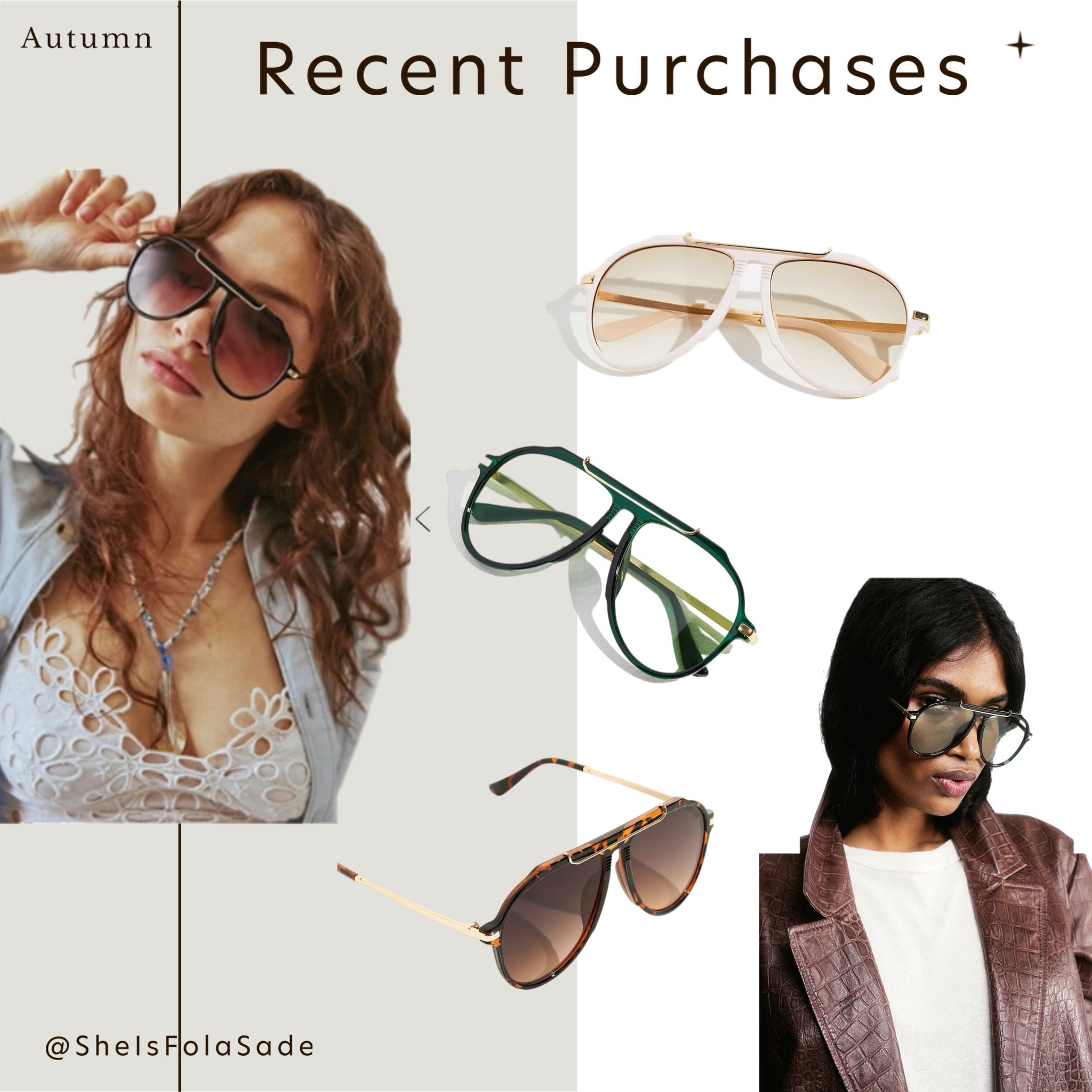 Recent Purchases! Fall sunnies 😌

#LTKStyleTip