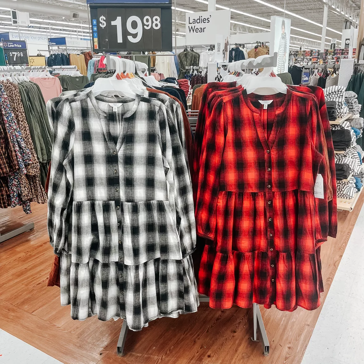 Flannel dress walmart 2025 Flannel dress walmart 2025