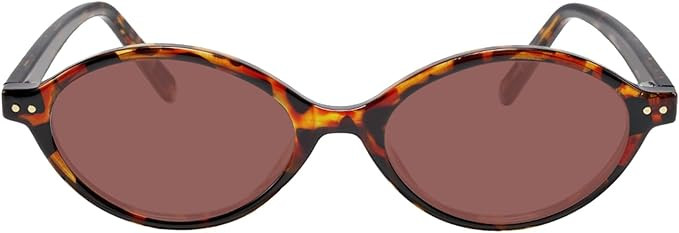 TIJN Olisa Retro Oval Sunglasses for Women Men,Polarized UV Protection Shades,Stylish Frame Sun G... | Amazon (US)