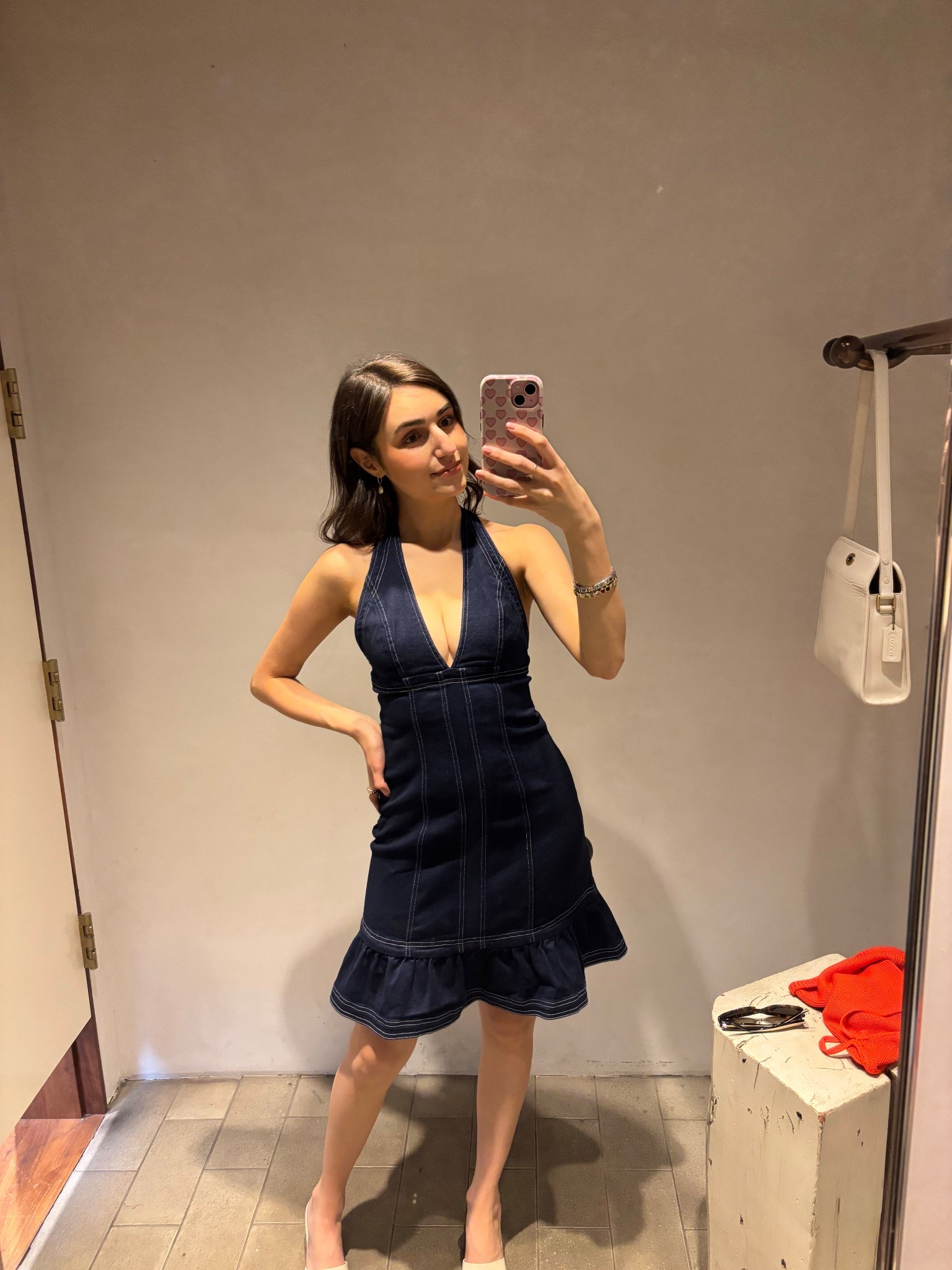 This denim dress is perfection 👌