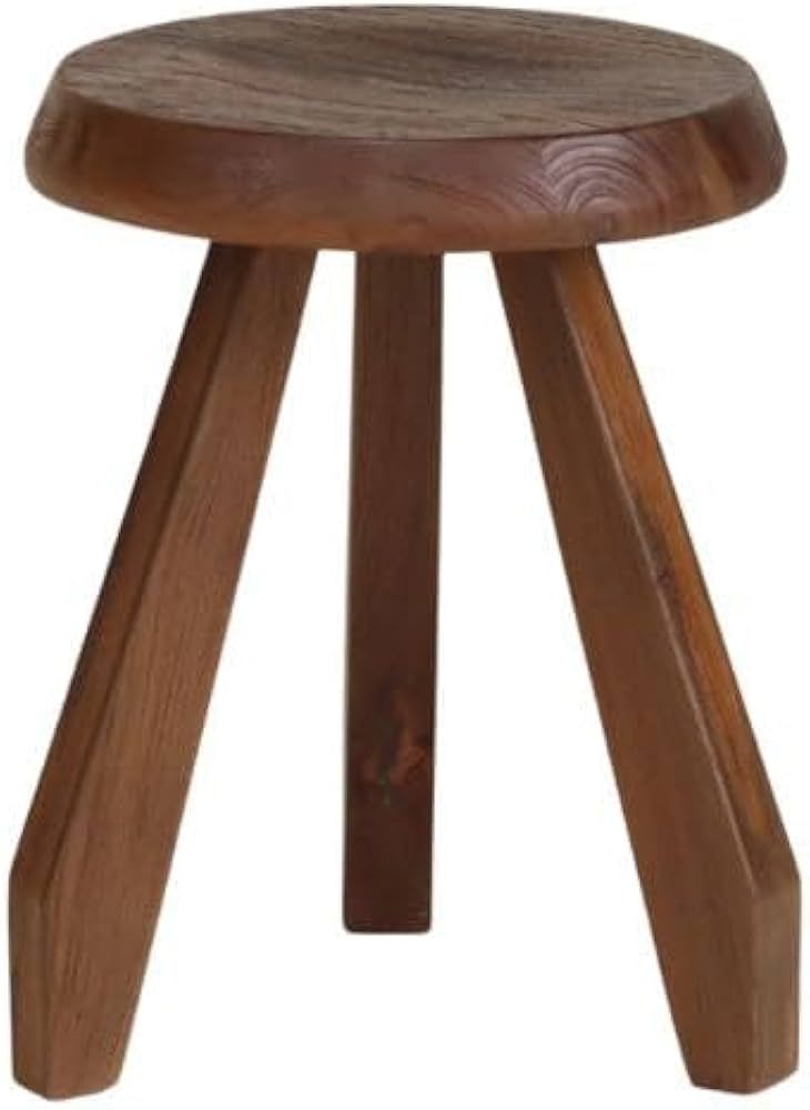 Meribel Milking Stool, Reclaimed Teak Wooden Stool. Versatile as Sitting Stool, Small Side Table,... | Amazon (US)