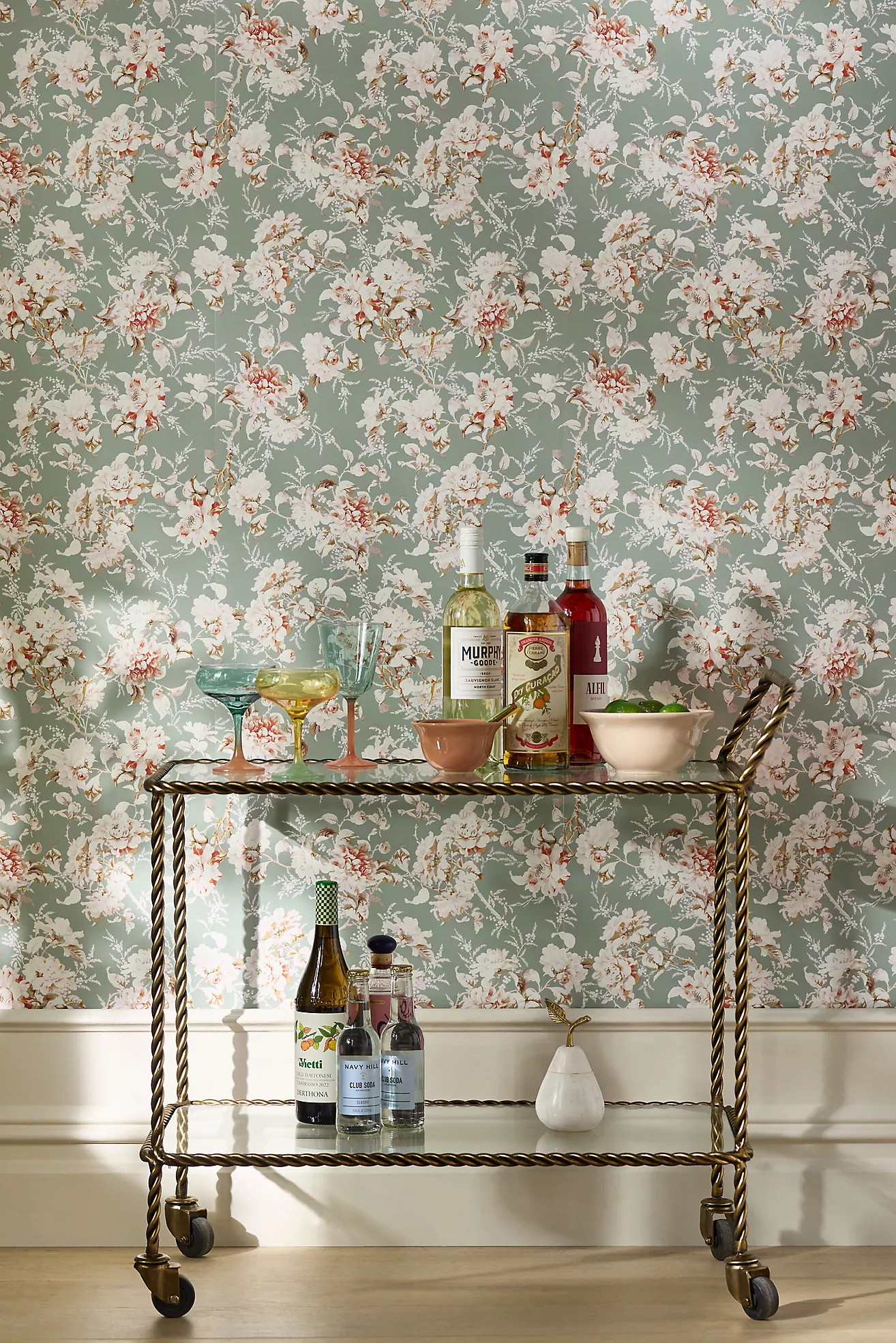 Frida Floral Wallpaper | Anthropologie (US)