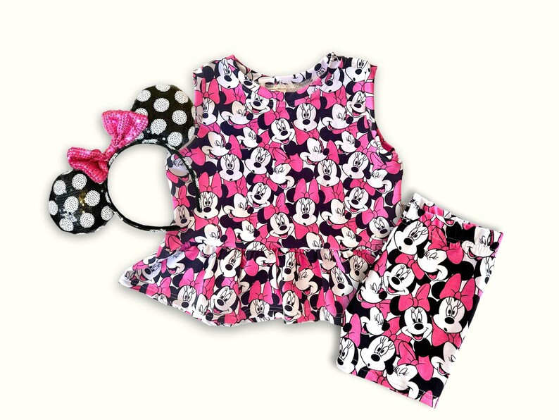Girls Minnie Mouse Tank, Kids Baby Disney Tank, Disney Vacation Tee for Kids, Disney Trip T-shirt... | Etsy (US)
