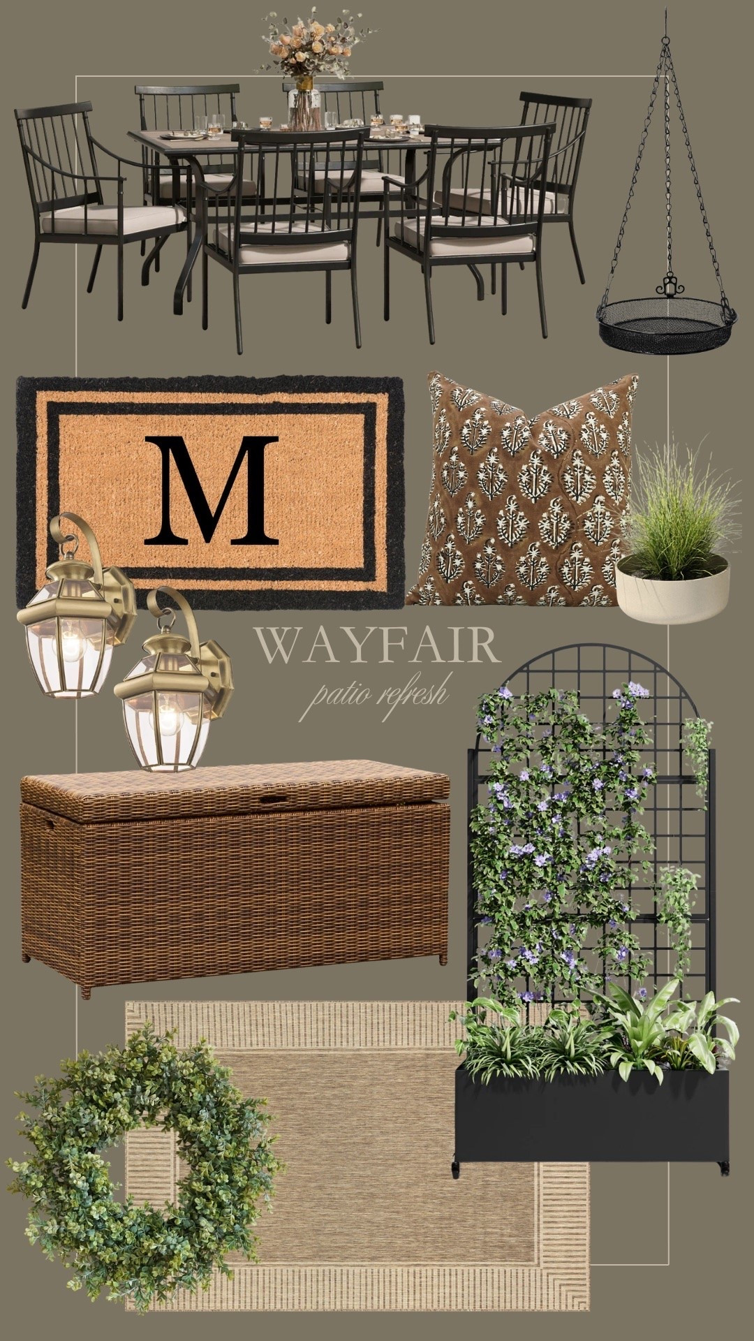 The prettiest finds to refresh your patio with Wayfair 🤎🙌🏻

@wayfair 
#Ad #WayfairPartner #wishyouwerehere #outdoor #Wayfair

#LTKSaleAlert #LTKHome #LTKSeasonal