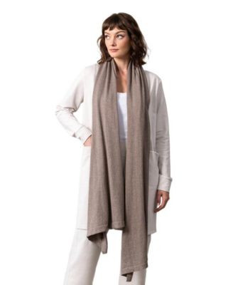 The Dreamsoft Organic Cotton Travel Scarf - Latte | Macy's