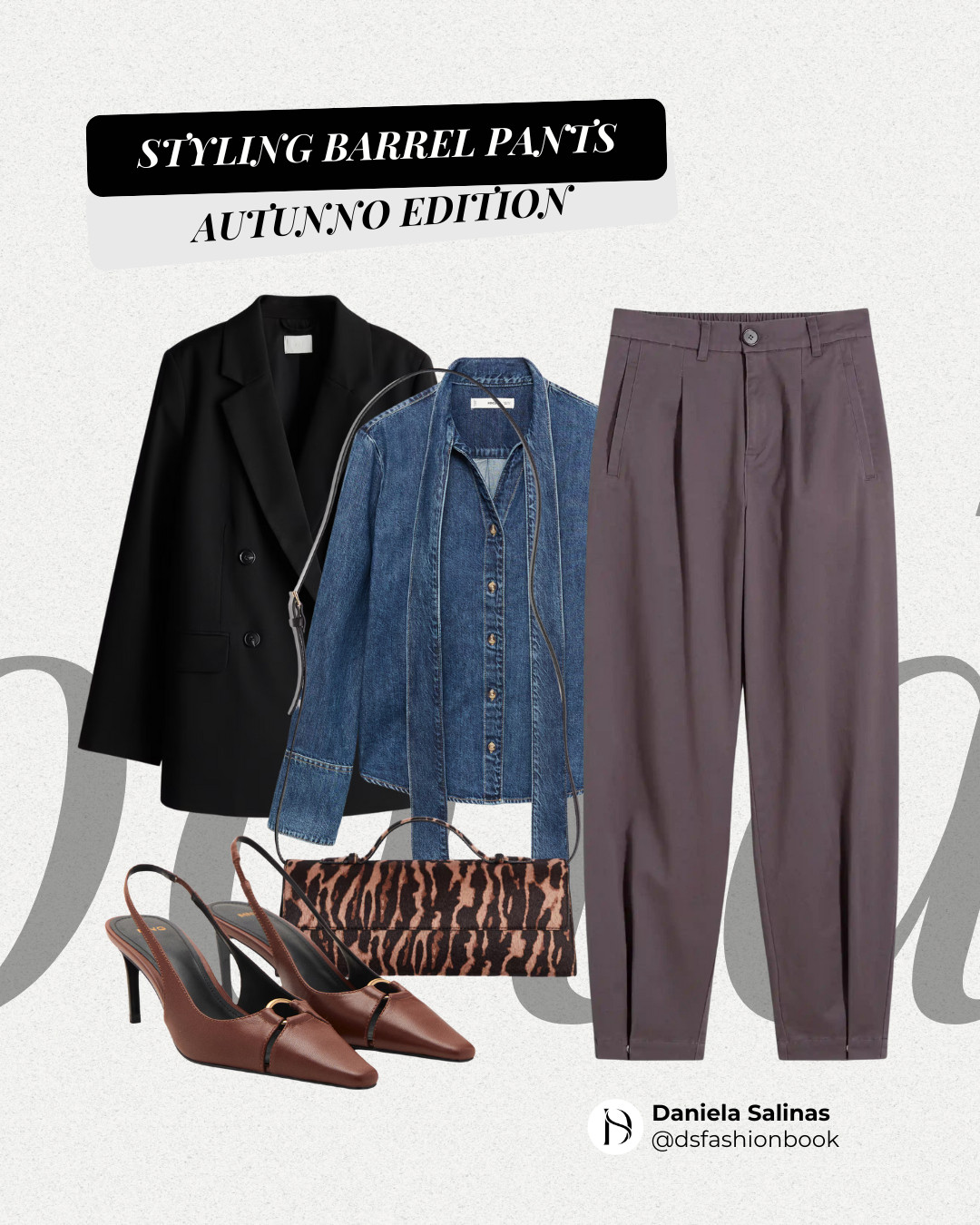 Personal Styling & 🛍️ Shopping
Professional image consulting and personal styling, available in-person or online: custom outfits, event styling, photo shoots, and guided shopping. 📱 +39 348 10 33 936 
✉️ info@danielasalinas.com

Personal Styling & 🛍️ Shopping
Consulenza di immagine e personal styling, disponibile dal vivo o online: outfit su misura, styling per eventi, shooting fotografici e shopping accompagnato o personalizzato. 
📱 +39 348 10 33 936 
✉️ info@danielasalinas.com 

 #LTKitalia #LTKeurope #LTKwinter