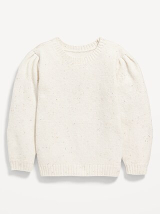 Cozy Puff-Sleeve Sweater for Toddler Girls | Old Navy (CA)
