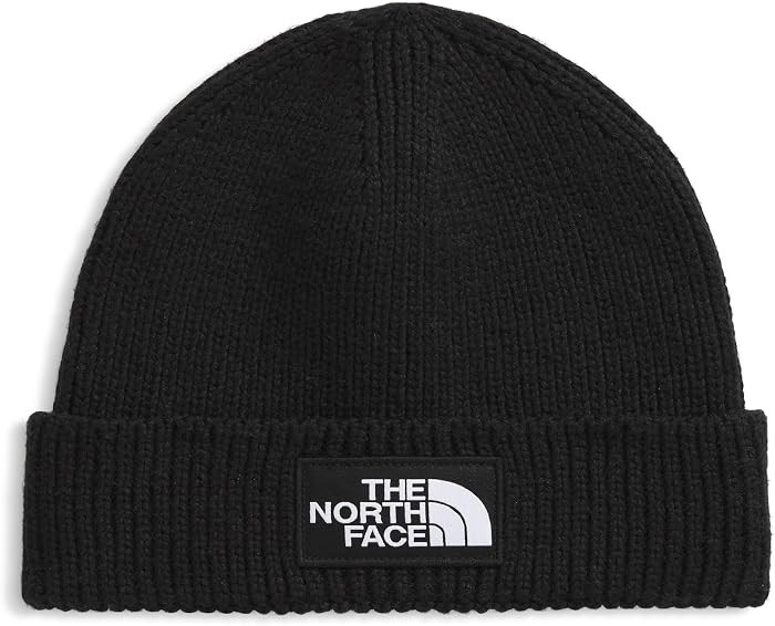 THE NORTH FACE TNF Logo Box Cuffed Beanie | Classic Fit, Rib Knit Winter Hat for Men & Women | Amazon (US)