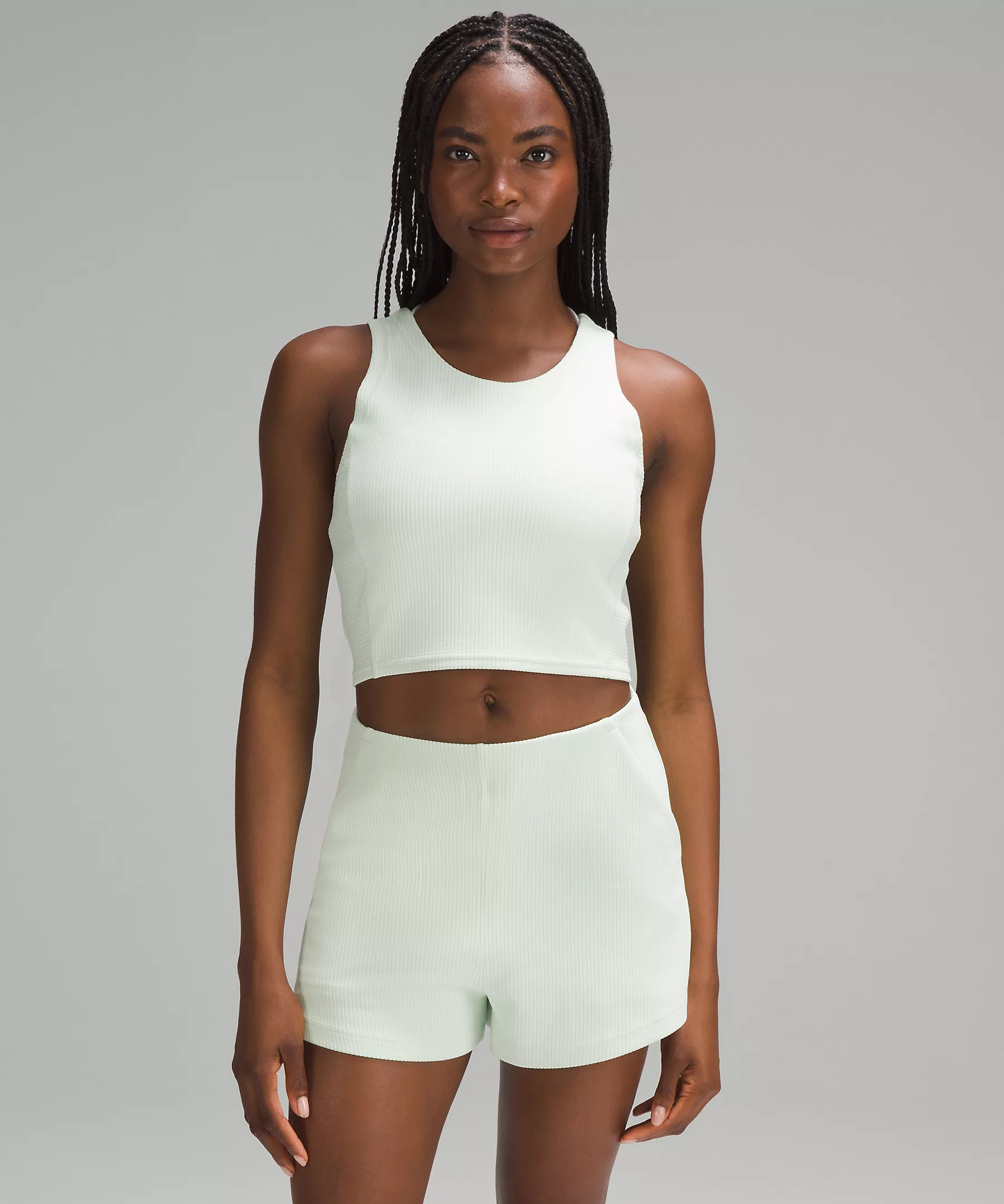 Ribbed Softstreme Cropped Tank Top | Lululemon (US)