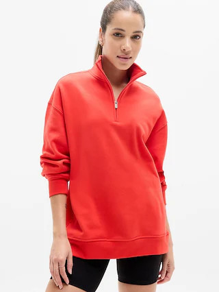 Forever Fleece 1/4 Zip Sweatshirt | Athleta