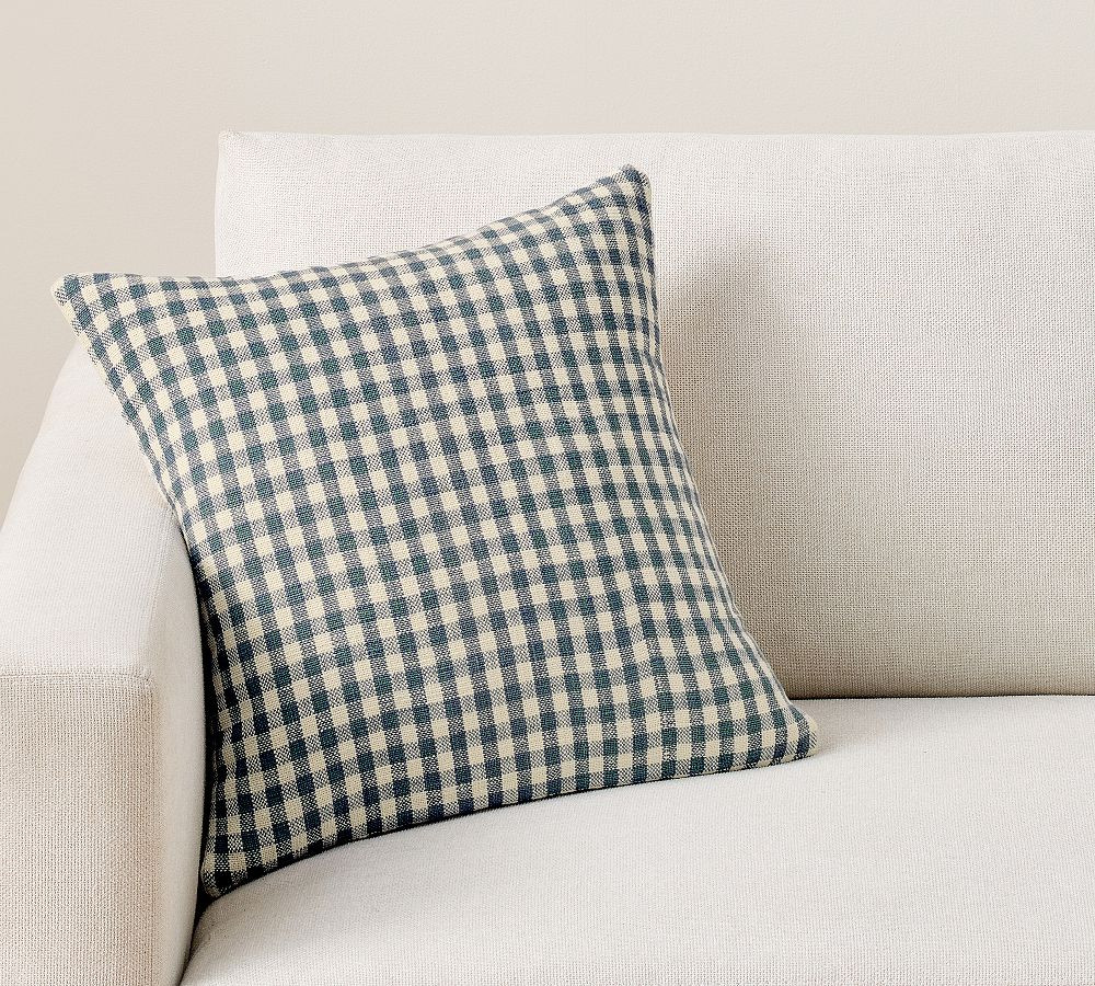 Blaine Check Pillow Cover | Pottery Barn (US)