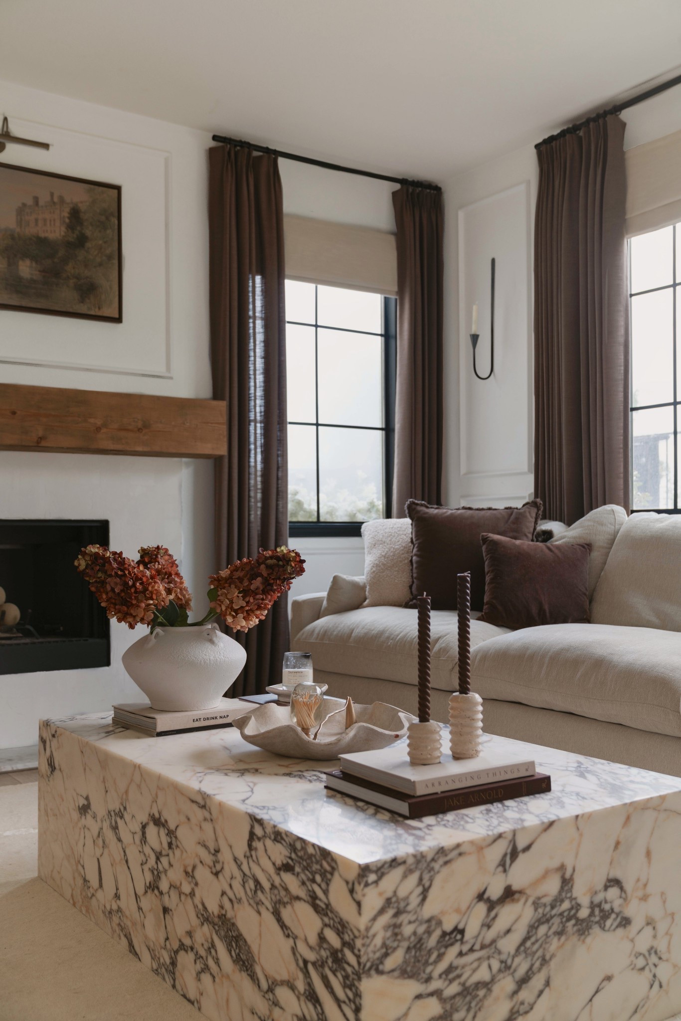 One of your favorite spaces of 2025 - our formal living room🤎

#LTKHome