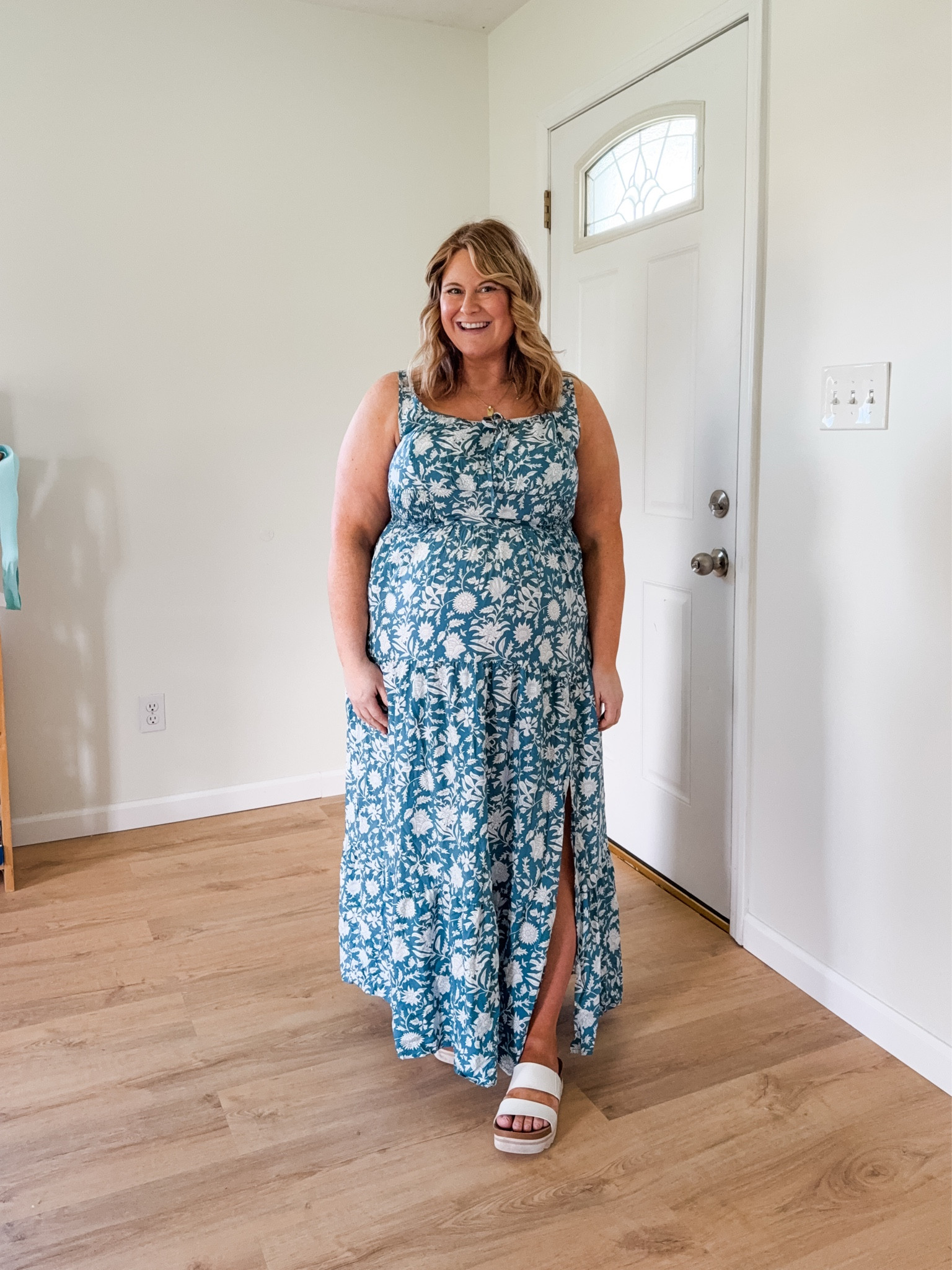 Wearing an XL in my maxi dress.

#LTKBump #LTKMidsize #LTKPetite