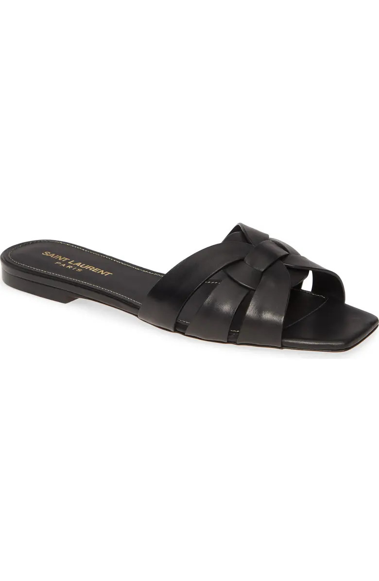 Saint Laurent Tribute Nu Pieds Slide Sandal (Women) | Nordstrom | Nordstrom