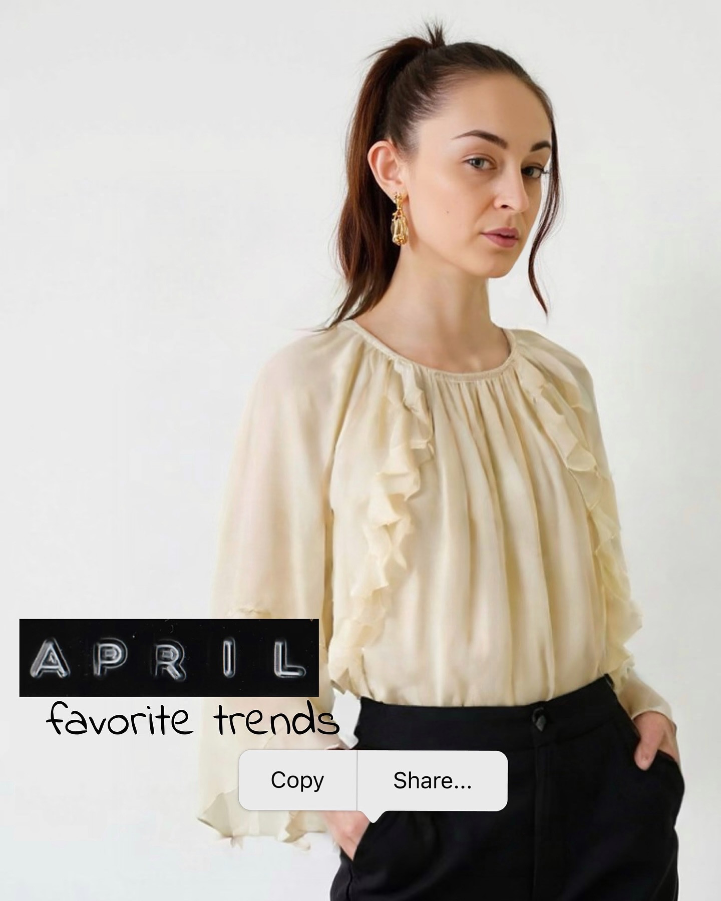 Comment LINKS to shop these must-have spring trends in your DMs.

Now, let’s talk fashion. Here are four trends you need this season:
1. 90s headbands – the ultimate cool-girl vibe is back.
2. Color pops – from pastel dresses to bold bags, it’s time to brighten up your wardrobe.
3. Pilates aesthetic – effortless, comfortable, and perfect beyond the gym.
4. Must-have shoes – ballet flats, vintage sneakers, and studded mules.

Which trend are you trying first? Let’s chat in the comments.
.
.
.
cute outfits, colorful outfits, cute outfits casual, spring styles, spring clothing, cute spring shoes, spring cute outfits, cute spring dresses, spring fashions, cute spring, spring outfit inspiration, spring dresses outfits, cute spring clothes, date outfit, spring outfits, cute clothes for spring, cute outfits casual spring, casual spring clothes, dress outfits spring, cute dresses for spring, best spring outfits, floral dresses, summer outfit #springoutfits #modeststyle #virtualstyling #virtualstylist #fashioninspo #stylepost #streetstyleinspiration #highstreetstyle #streetstylegermany #streetstyleparis #streetstylelondon #newyorkstreetstyle #streetstyledeluxe #parisstreetstyle #koreanstreetfashion #streetstylegallery #styledaily #parisvibes #springtrends #minimalistfashion #parisianfashion #streetchic #frenchchic #frenchfashion #frenchfashionblogger #neutralaesthetic #springstyle #springfashion  #ootdgermany

#LTKShoeCrush #LTKSeasonal #LTKStyleTip