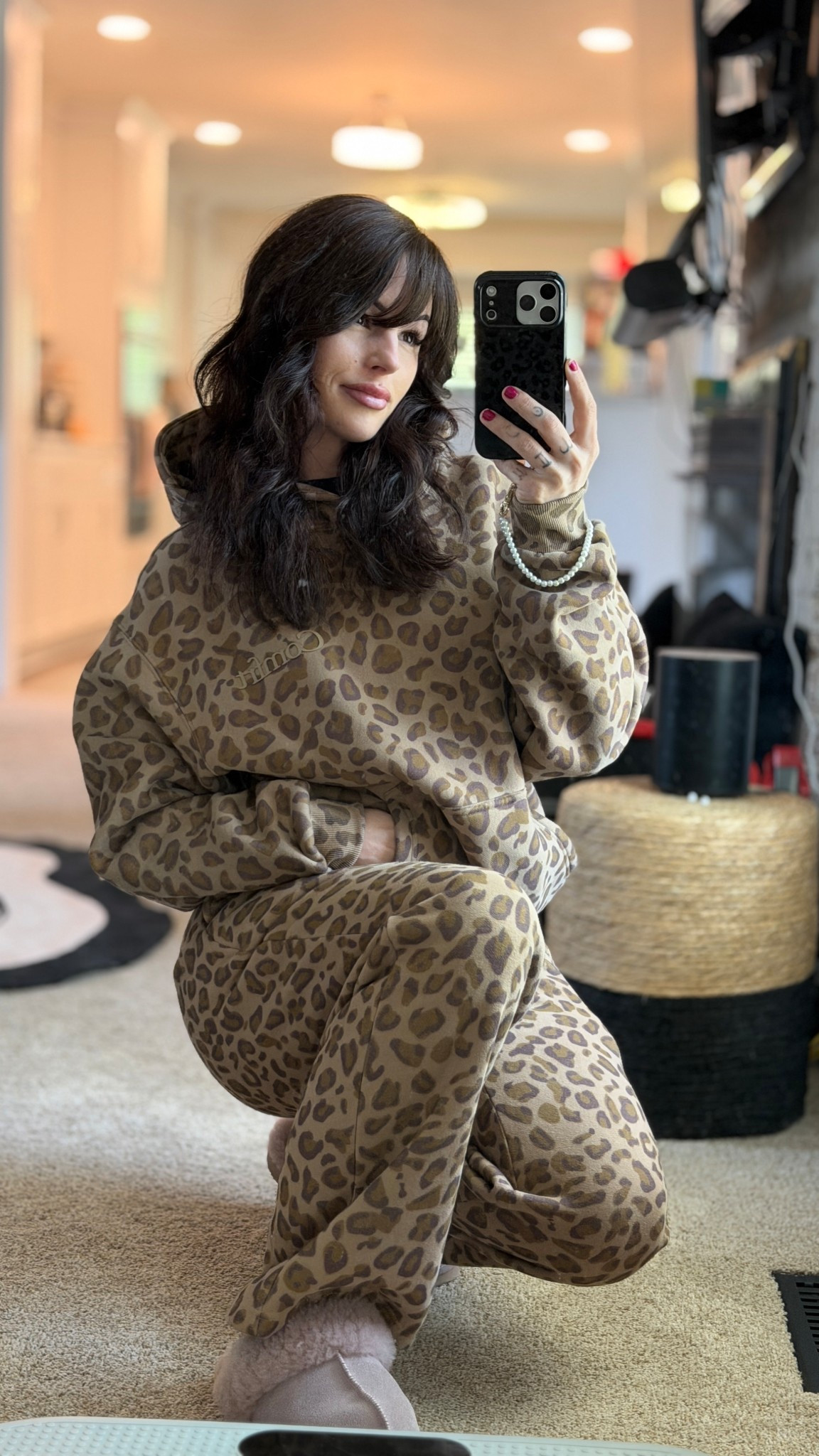 Why do I suddenly feel like I have my life together just because I put on a matching set??? like I’m still a mess but now I’m a put together mess oversized and comfy exactly how I like my outfits 🤎#ComfyButMakeItHot #LeopardEnergy #MainCharacterOutfit￼

#LTKootd #LTKgrwm #LTKdayinmylife
