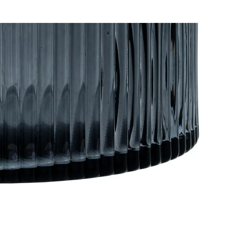 Better Homes and Gardens Glass Pillar Candle Holder Hurricane Medium Smoke | Walmart (US)