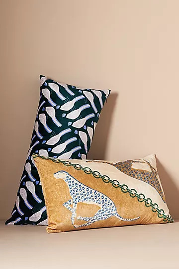 Velvet Villa Pillow | Anthropologie (US)