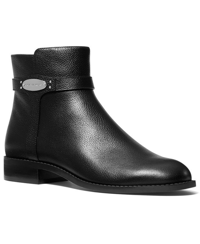 Finley Flat Leather Booties | Macys (US)