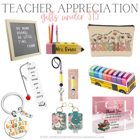 Teacher appreciation gifts under $15

Teacher appreciation week  gift guide  gifts for teachers  classroom supplies  classroom decor  thank you gift

#LTKGiftGuide #LTKstyletip #LTKSeasonal