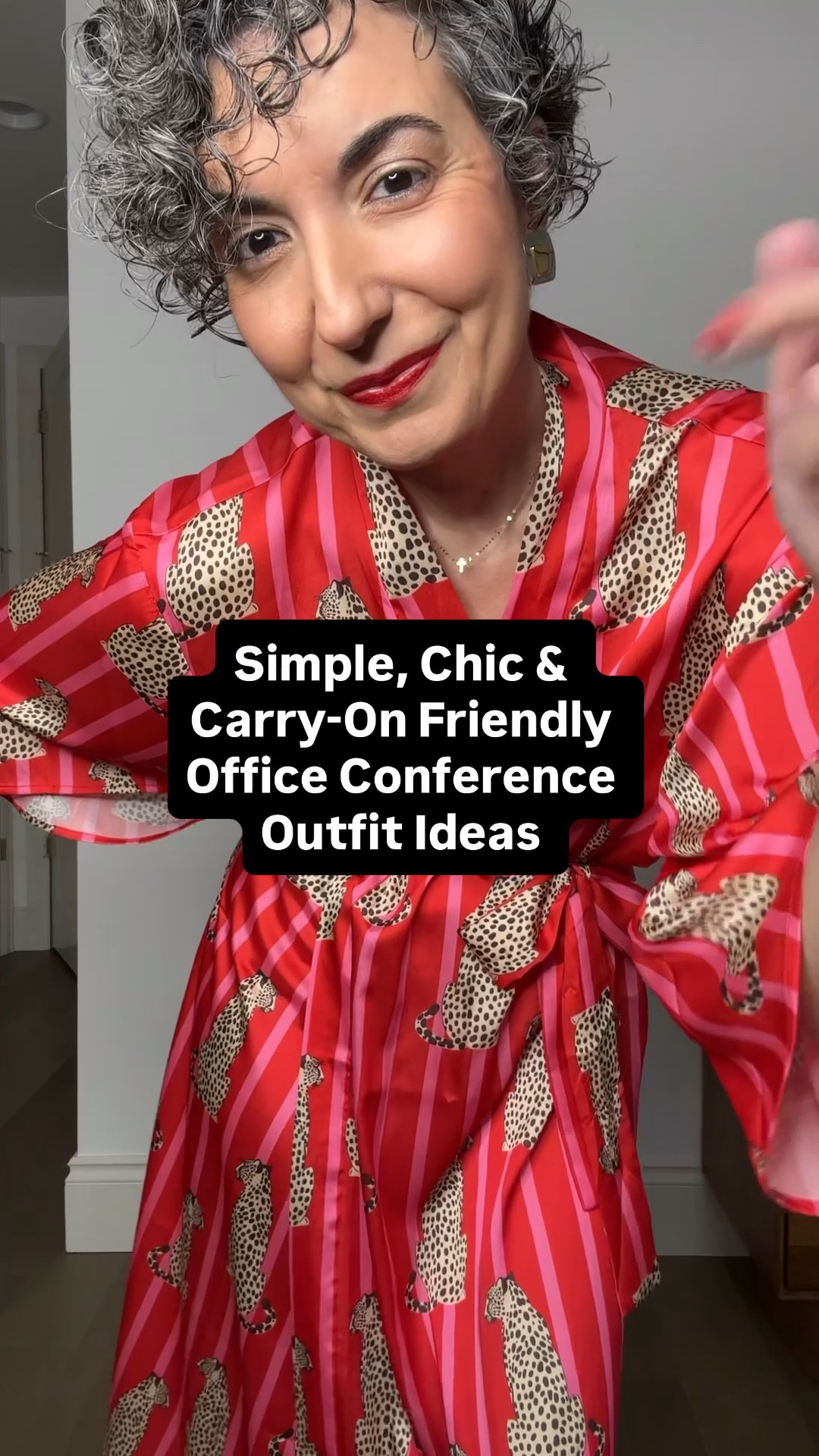 Easy and chic outfit ideas for your next conference or work event with simple pieces that mix and match and can fit in a carry on! 
.
Sizes: 
Grey set: small top, medium regular bottom 
Trench: small 
Navy Dress: small 
White Blazer: small 
Black Trousers: 27 
Navy striped blouse: small 
White Trousers: small regular 
Jeans: 4 regular 
.
.
#officeoutfits #workstyle

#LTKWorkwear